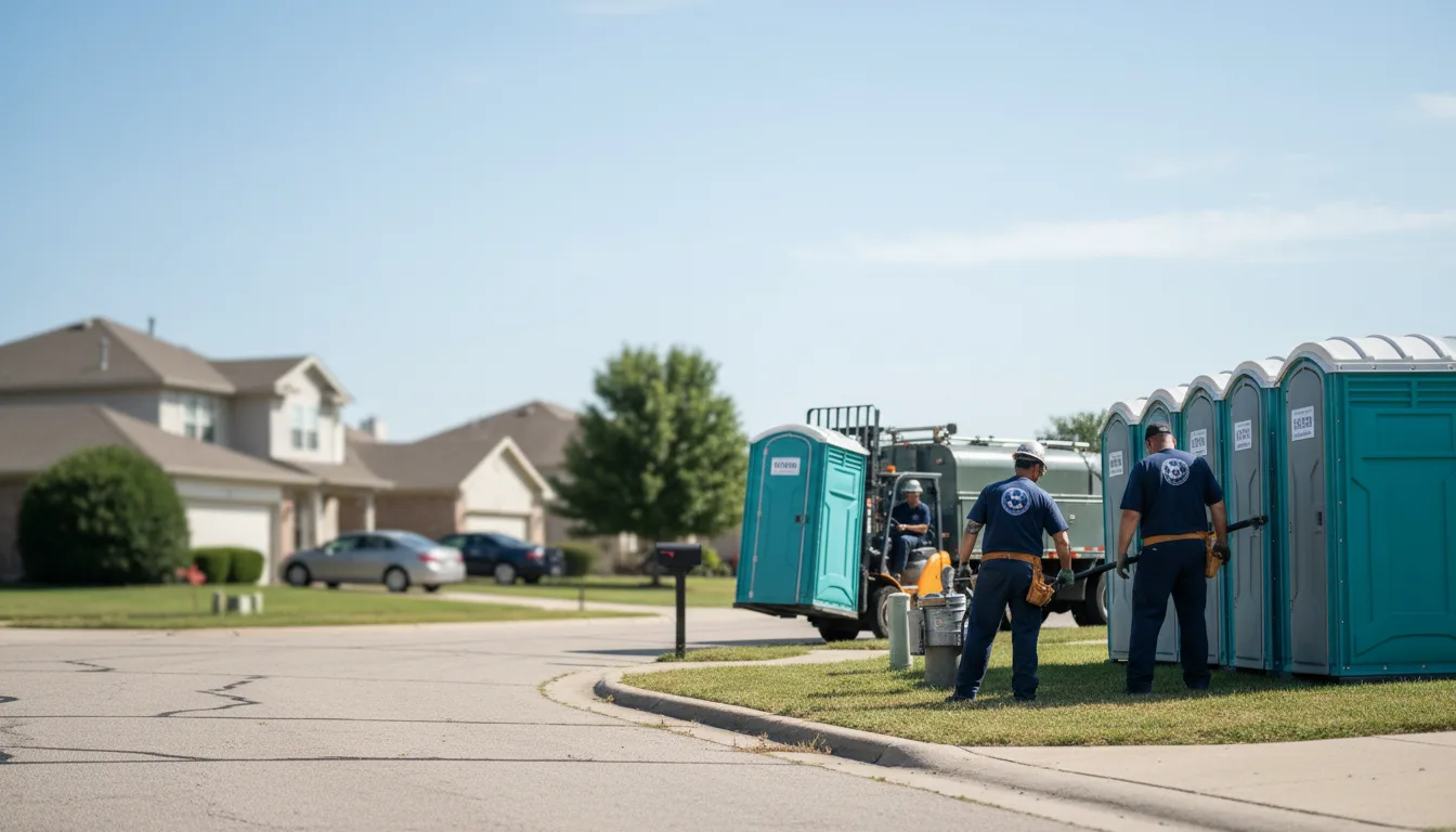 Porta Potty Rental in Mazon, IL near me